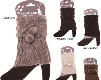 3 Dollars! 10 styles! Dozen Pack! Boot cuff·Boot Topper·Lace boot cuff·Leg Warmers·Knitted Boot Cuffs·Limited Time·Winter Accessories