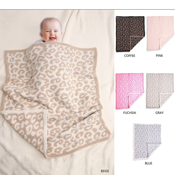 P/S ITS BACK! Baby Leopard Print Luxury Soft Throw Blanket · 29'' x 35'' · Super Soft Throw · Cozy Blanket · Luxury Blanket