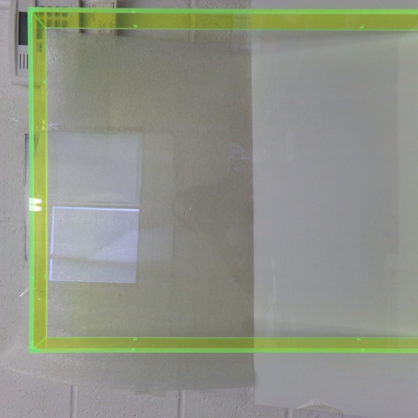 Green Neon Acrylic Shadowbox