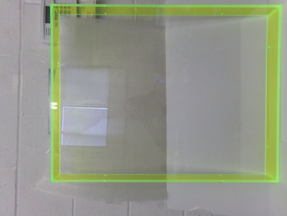 Green Neon Acrylic Shadowbox