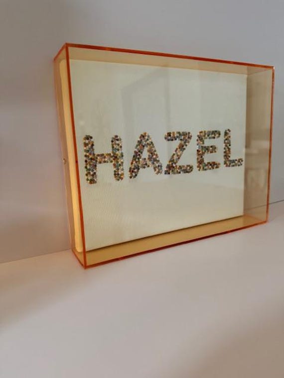 Gold Translucent Acrylic Shadowbox