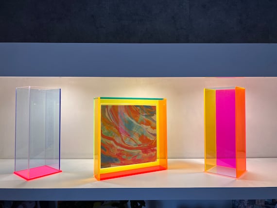 NEW Custom Acrylic Floating Frame (You choose all the colors)