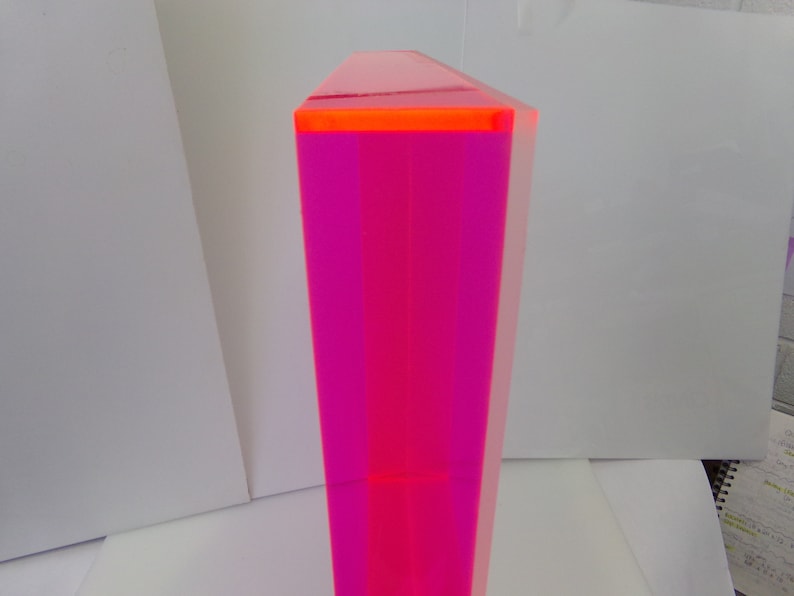 Pink Neon Acrylic Shadowbox - Etsy