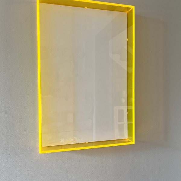 Neon Acrylic Frame Etsy