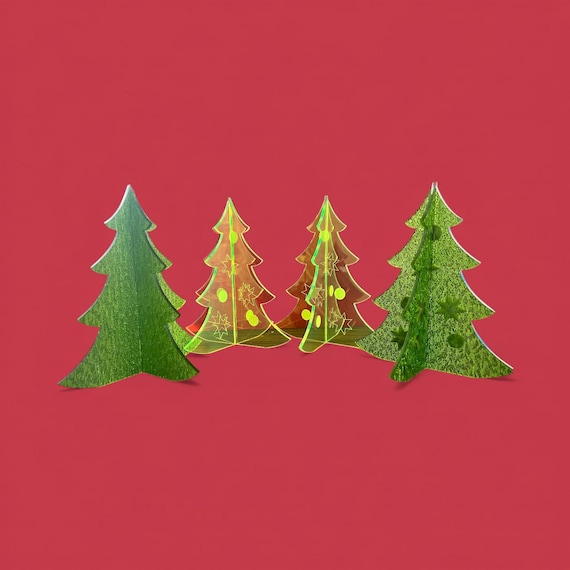 Acrylic Christmas Trees