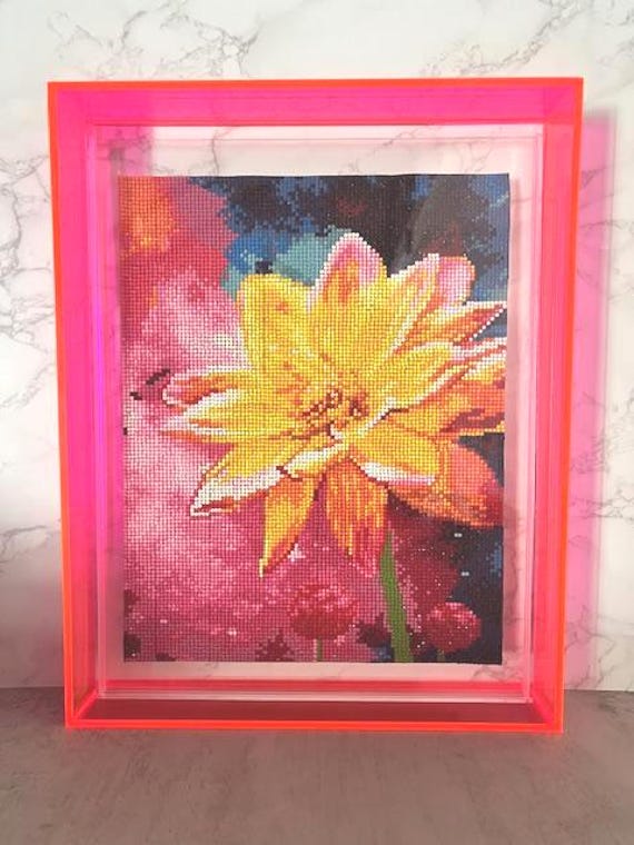 Neon Colored Floating Frames
