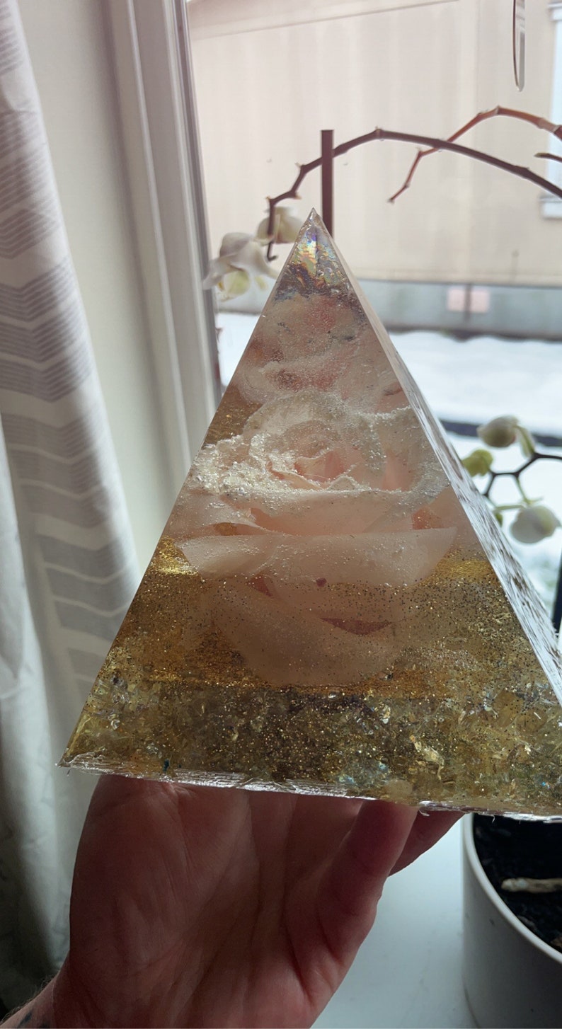 Epoxy Resin Pyramid Etsy