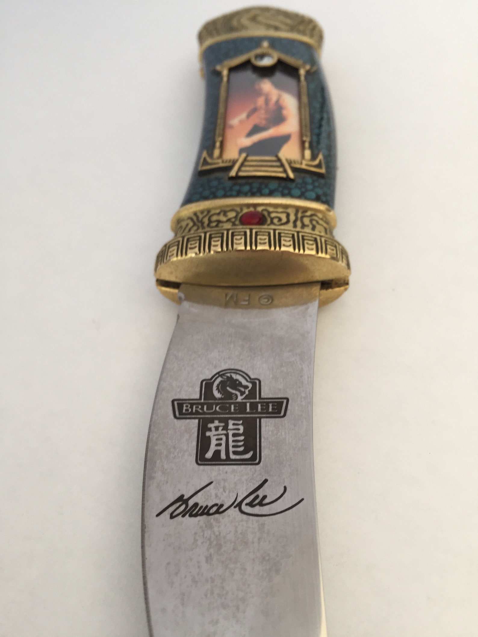 Franklin Mint Bruce Lee Collector Knife COA Etsy