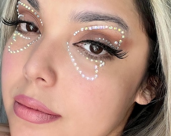 Makeup rhinestones face hotsell