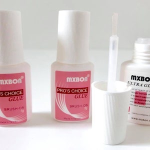 Extra short oval round Nail Tips/ Clear short extension fake press on image 8