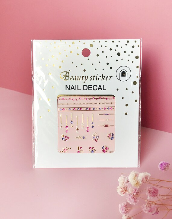Nail sticker set deals
