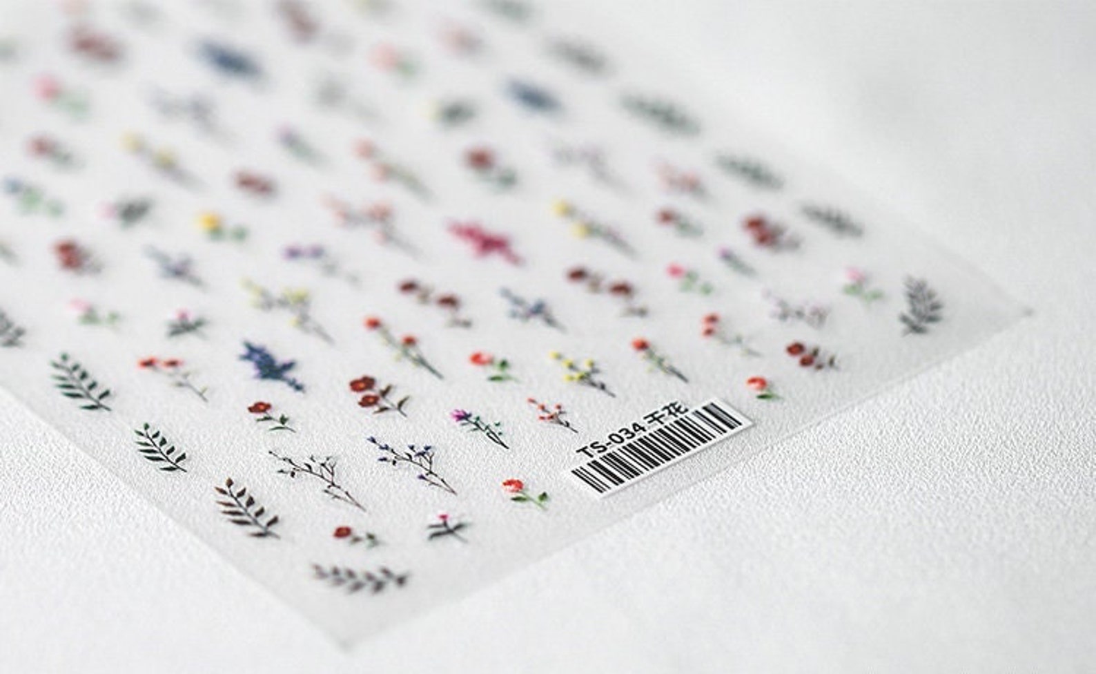Little Flower Nail Decal Sticker/ Cute Floral Nail Art/ Wild - Etsy