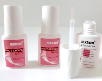 Colla per unghie da 7 ml / Asciugatura rapida per manicure / Adesivo in gel trasparente