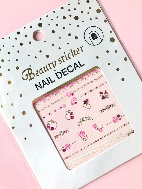 Nail jewel sale stickers