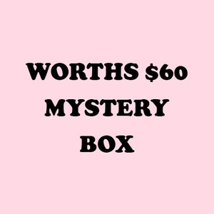 Mystery nail art box! Worth 60usd Nail sticker & charm/ Birthday Gift box/ Beauty box/ Surprise box/Mother's day gift