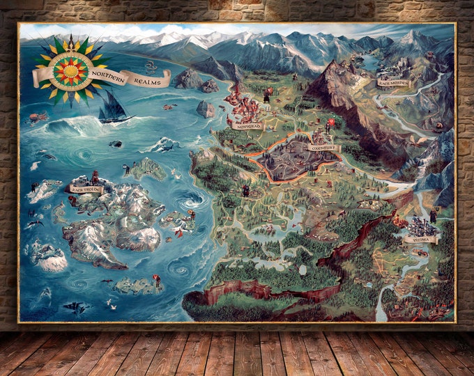 Полная карта неверленда