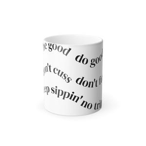 Lustige Farbwechsel Kaffeetasse