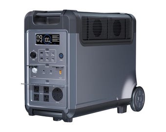 Portable Power Station,3840Wh LiFePO4 Battery,3600W Electric Solar Generator,Includes Waterproof Cover,for RVs,Home,Camping,Garage