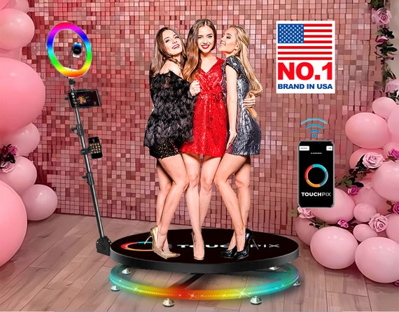 Automatic 360 SPINNER 360 PHOTO BOOTH & Travel Bag 360 Video Booth  Automatic 360 Spinner 360 Machine
