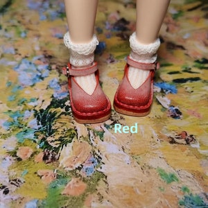Blythe shoes,Neo blythe shoes , ob22 shoes, ob24shoes,Handmade doll shoes，leather shoes