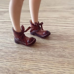 Blythe boots,diandian,Qbaby boots , ob22 shoes, ob24shoes,Handmade doll boots，leather shoes