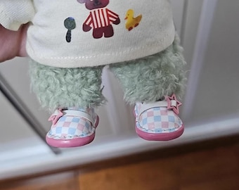 Zapatos de muñeca hechos a mano Zapatos de muñeca de 17 CM Zapatos de muñeca Bu