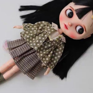 Blythe Dress,doll dress,OB22 dress,OB24 dress,Neo Blythe Dress,Blythe overcoat,Blythe Clothes