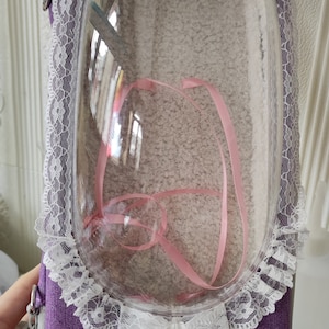 Blythe doll carry bag, obitsu 22,OB24 doll container, 1/6&quot; doll carry bag,BDJ carry bag