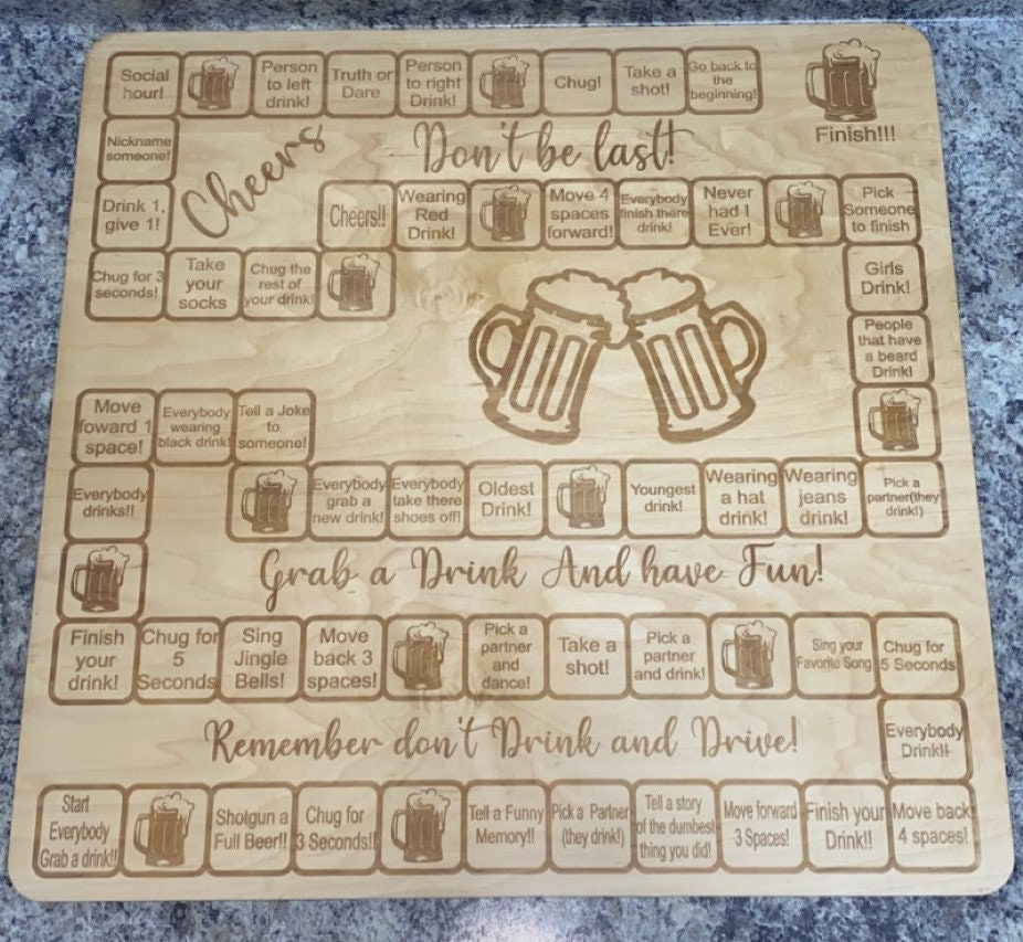 Battle Shots Board - Etsy