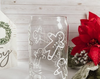 Gingerbread Men Can Glass