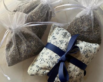 Handmade Lavender Sachets – Natural Home Fragrance, Drawer Freshener, Linen Scent