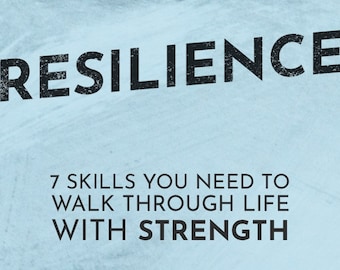 Resilience ebook | Digital ebook | Instant Download | Self-Improvement | resilience quote |  resilience gift