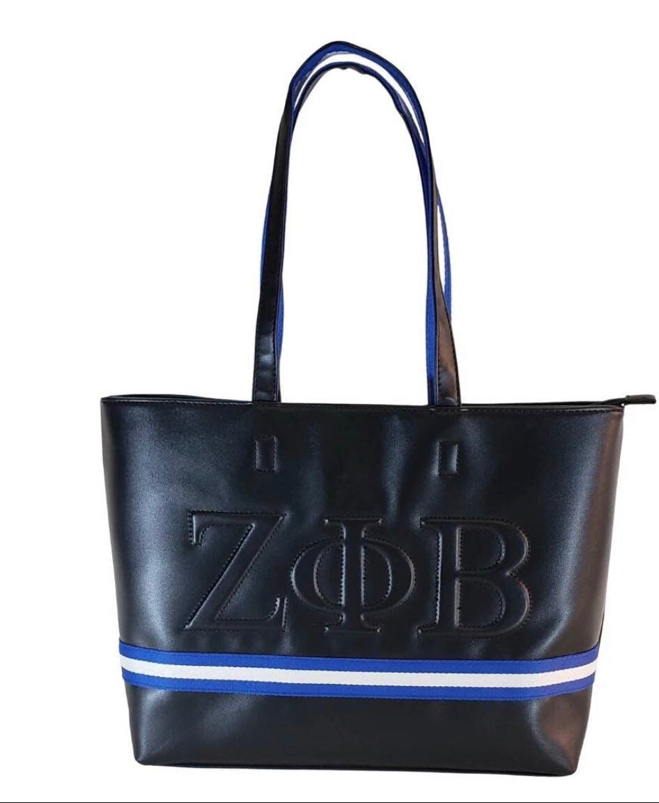 Zeta Phi Beta Logo Tote Bag – Hey Greeks