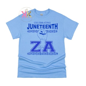 Amicae paraphernalia, Amicae Juneteenth apparel, Zeta Amicae Shirt, 1948, Zeta Phi Beta, Friends of Zeta, True Friends, Finer Friends,