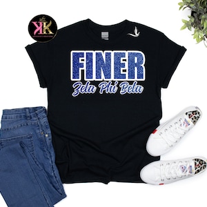 Zeta Phi Beta Glitter shirt, 1920, Zeta Phi Beta Sorority, Zeta Apparel, Zeta Phi Beta Paraphernalia, Zeta New Crossing Gift, ZPB Shirt, J16