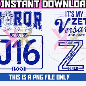 Zeta Png, Zeta Phi Beta Instant Download, Zeta Phi Beta Sorority PNG, Sublimation, Zeta PNG, Digital File, Finer File, Printable File,