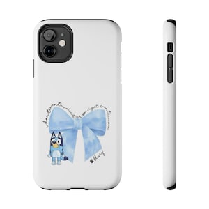 Whimsical Bluey Phone Case | Tough Cartoon Cover, Durable Protector & Great Gift for Kids
