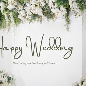 Tarjeta de feliz boda, felicitaciones románticas, tarjeta de felicitación para los novios, deseos para los recién casados