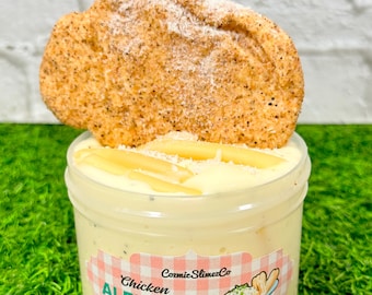Slime de pollo Alfredo: arcilla casera, espesa y brillante, perfumada (250 g), tiendas de slime ASMR