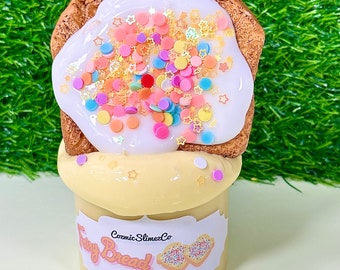 NEW! Fairy Bread Butter Slime DIY Clay ~ Stretchy~ Scented~ Slime Shops~ ASMR