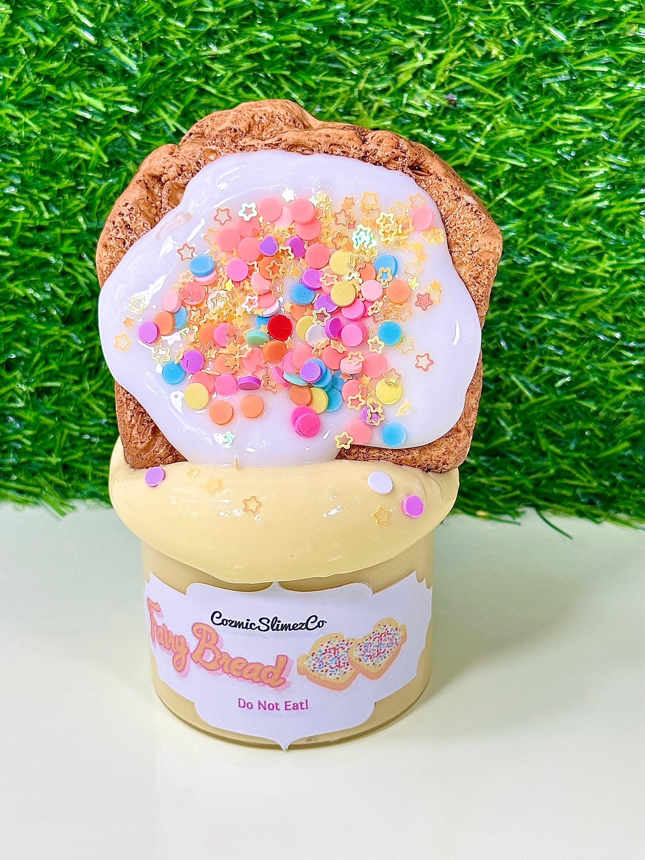 Kawaii Slime Mermaid Frosting Butter Slime - Pumpkin and Bean