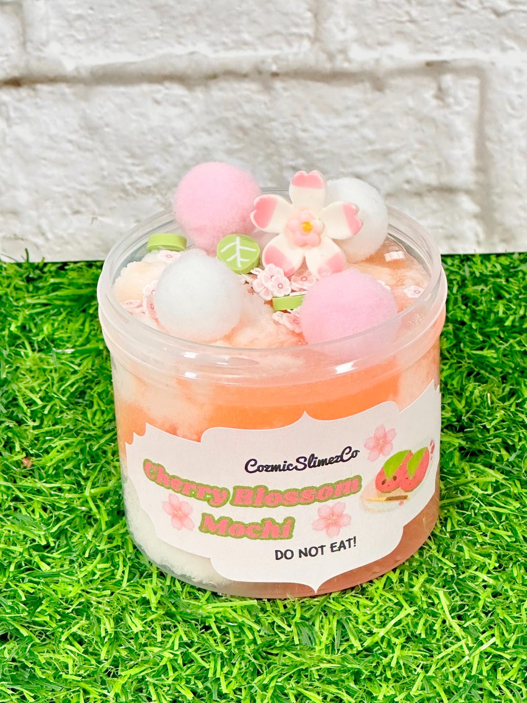 Cherry Blossom Mochi Cloud Slime + Jelly Slime ~ Gift Slime~ Summer Slimes~ Stretchy~ Scented~ Slime Shops ~ASMR