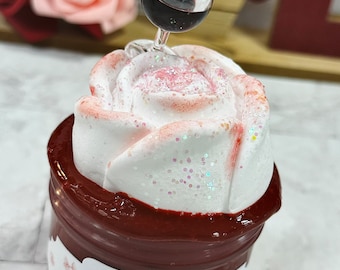 ¡Salud! Slime espeso y brillante ~ Slimes de San Valentín ~ Arcilla DIY ~ Elástico ~ Perfumado ~ Tiendas de slime ~ ASMR