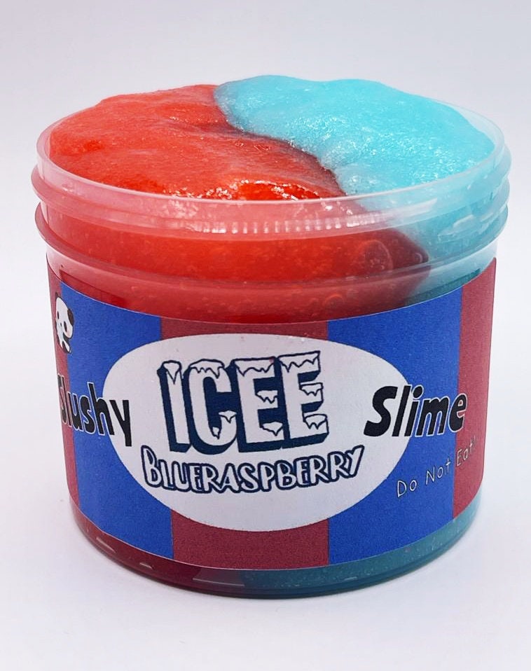 Blue Raspberry Foam Slime 