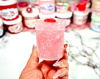 Slime de pecera de San Valentín, Tienda de slime de San Valentín, Elástico, ASMR