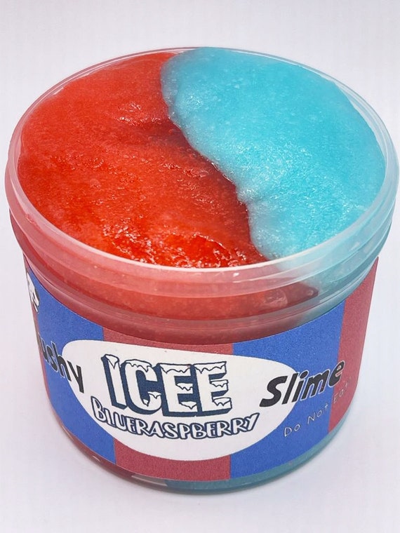 Blue Raspberry Slushy Handmade Slime