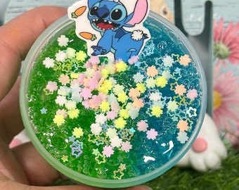 Happy Easter Stitch Fishbowl Slime ~Easter Slimes~ Duftend~ Dehnbar~ Slime Shops~ ASMR