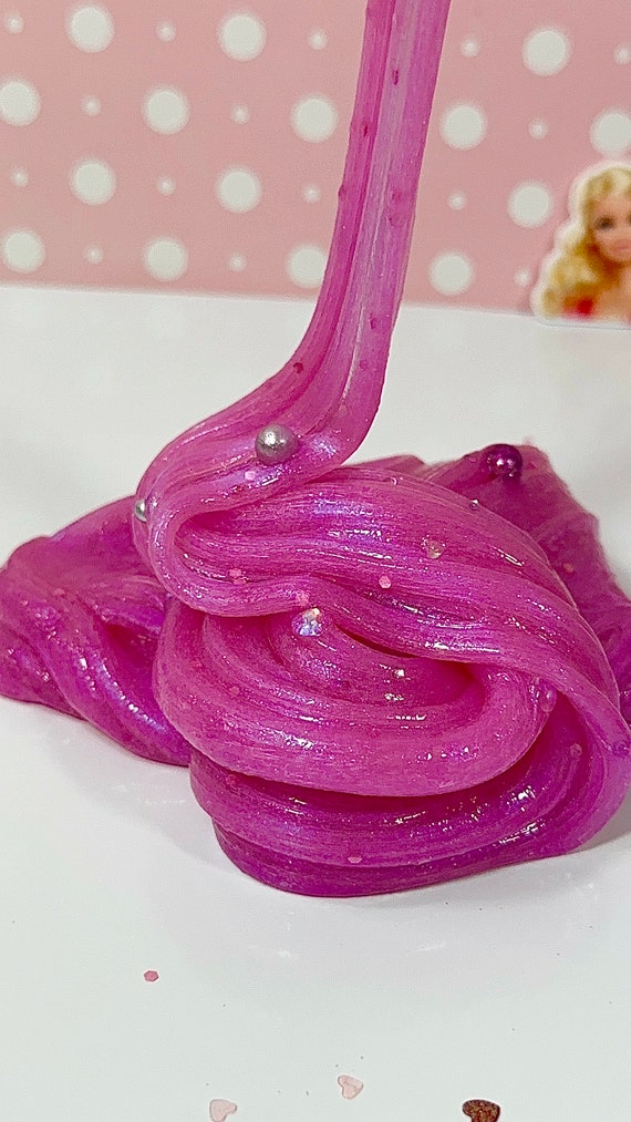 Barbie Pink Metallic Slime Barbie Party Event Available 10 Slimes Stretchy  scented Slime Shops ASMR -  Norway