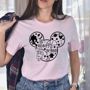 To Infinity und darüber hinaus Shirt, Toy Story Shirt, Disney Shirt, Disney Pixar Shirt, Toy Story Mickey Ohren Shirt