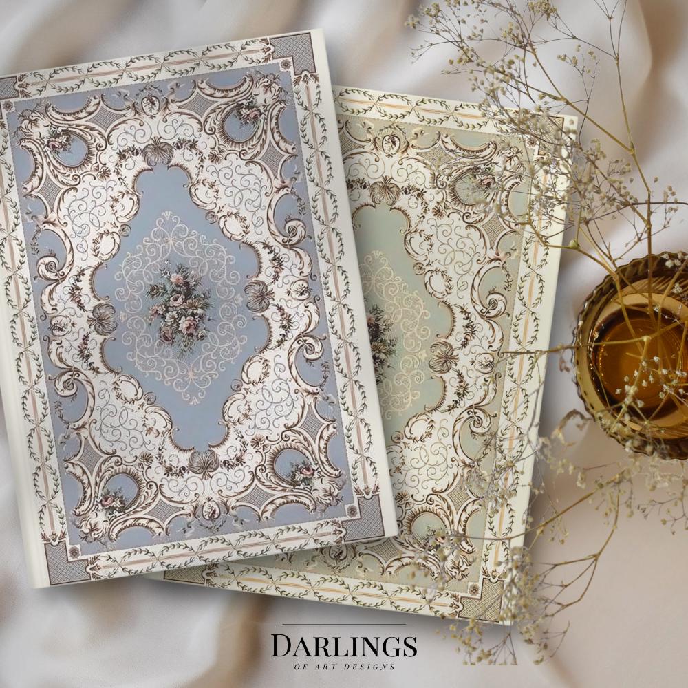 Blue Vintage Journal Antique Notebook Victorian Journal Bridgerton ...